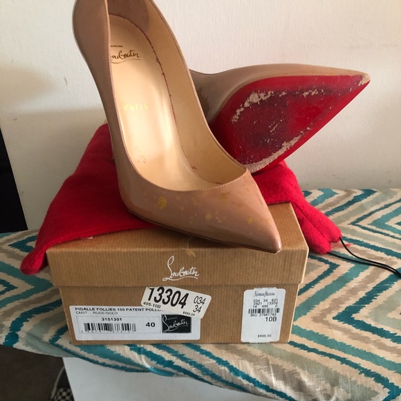 100% Authentic Christian Louboutin size 40 - Picture 2 of 6